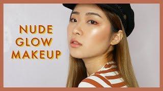 EASY NUDE GLOW MAKEUP | FOR BEGINNERS & BACK TO SCHOOL MAKEUP