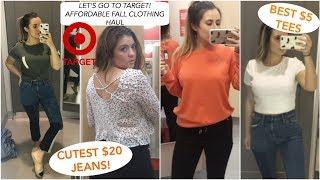 SHOP WITH US AT TARGET | AFFORDABLE FALL TRY-ON CLOTHING HAUL
