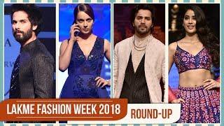 Kareena Kapoor Khan, Jacqueline Fernandez, Kangana Ranaut : Lakme Fashion week 2018 Round Up
