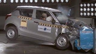 Swift 2018 Crash Test | 2 Star in crash Test | Swift Failed in Crash Test