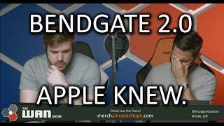 Apple KNEW their phones would bend! - WAN Show May.25 2018