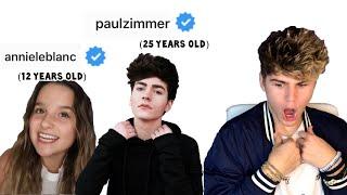 Famous Musical.Ly Stars From OLDEST to YOUNGEST *surprising*