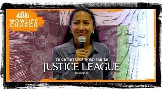 Justice League | Fiona de Lanerolle | 27th May 2018 | WOWLife Church