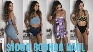 A VERY *EXTRA $1000 BOOHOOL TRY-ON HAUL | SUMMER 2018