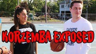 Mike Korzemba EXPOSED By Girl NCAA STAR in 1V1 Basketball