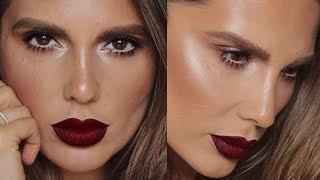 HOW TO: SIMPLE & SEXY EYES & BOLD LIPS | MAKEUP TUTORIAL |  ALI ANDREEA GOOD