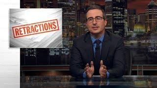 Retractions: Last Week Tonight with John Oliver (Web Exclusive)
