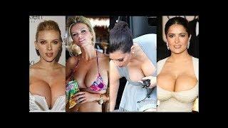 Top 10 Hollywood Celebrities with Biggest Boobs | Sexy Boobs | naked actress boobs