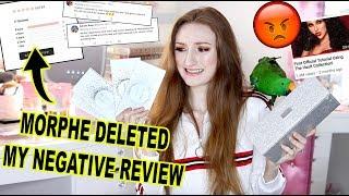 JACLYN HILL X MORPHE VAULT COLLECTION: MORPHE DELETED MY NEGATIVE REVIEW!