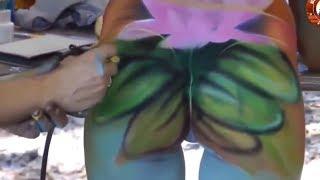 Women who enjoy naked Body Painting and modeling their Body Art