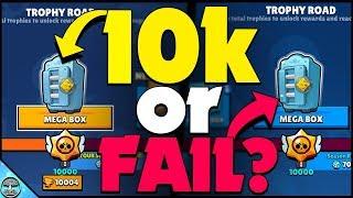 Can I Hit 10k TROPHIES -or- Will I FAIL ???? RIP ME | Brawl Stars Gameplay